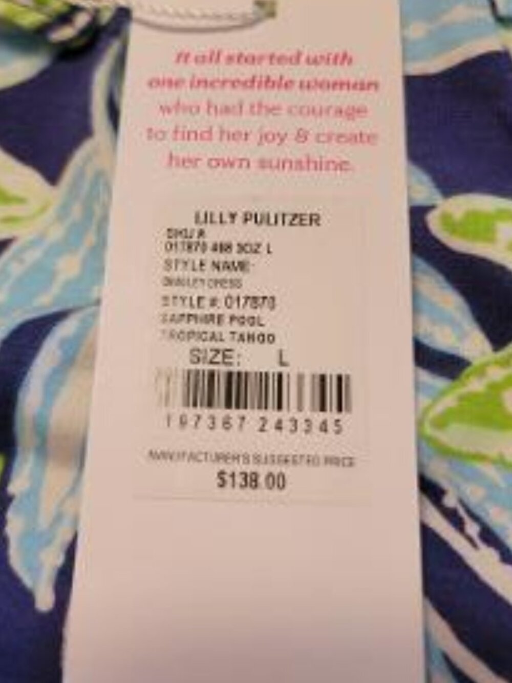 Lilly Pulitzer Bingley Drop Waist Dress - New - Picture 11 of 15